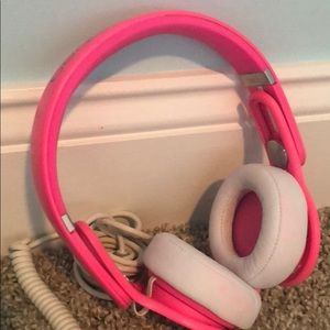 Pink Beats Mitr Headphones